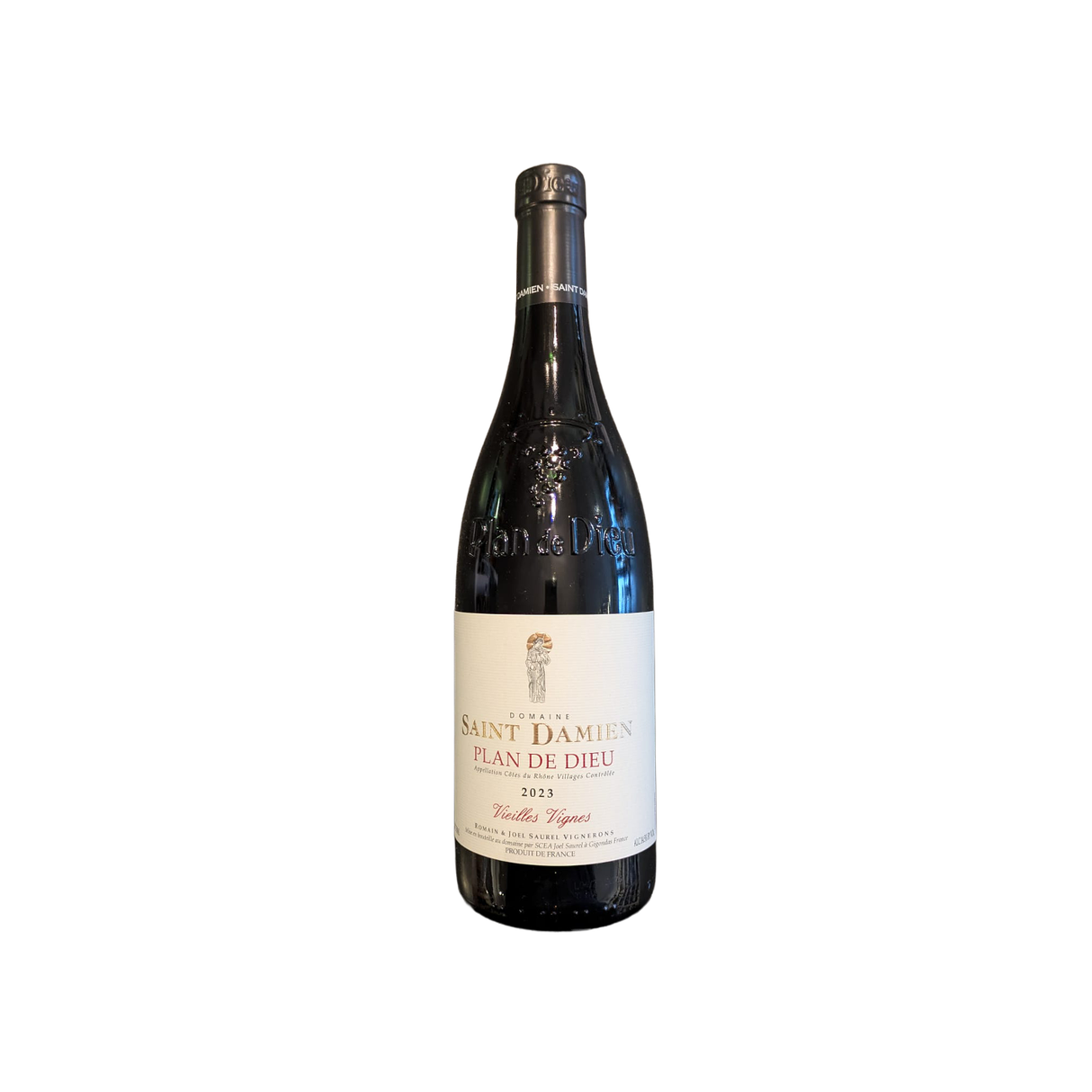 2023 Côtes du Rhône Villages Plan de Dieu Saint Damien Bio