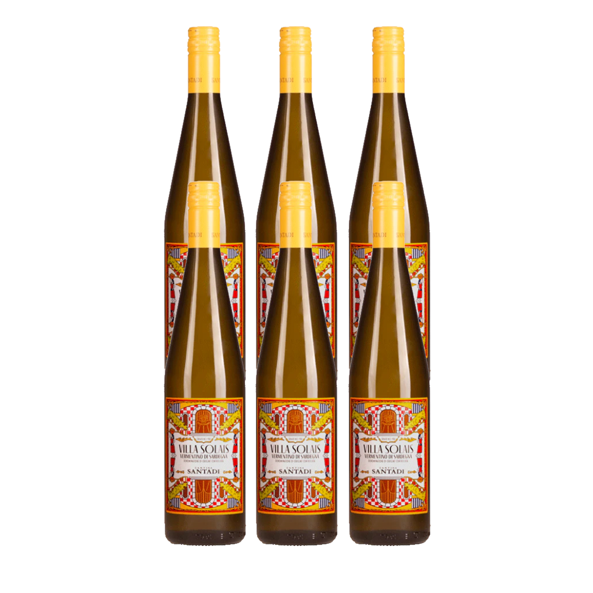 2024 Villa Solais Vermentino di Sardegna Santadi - 6er Paket