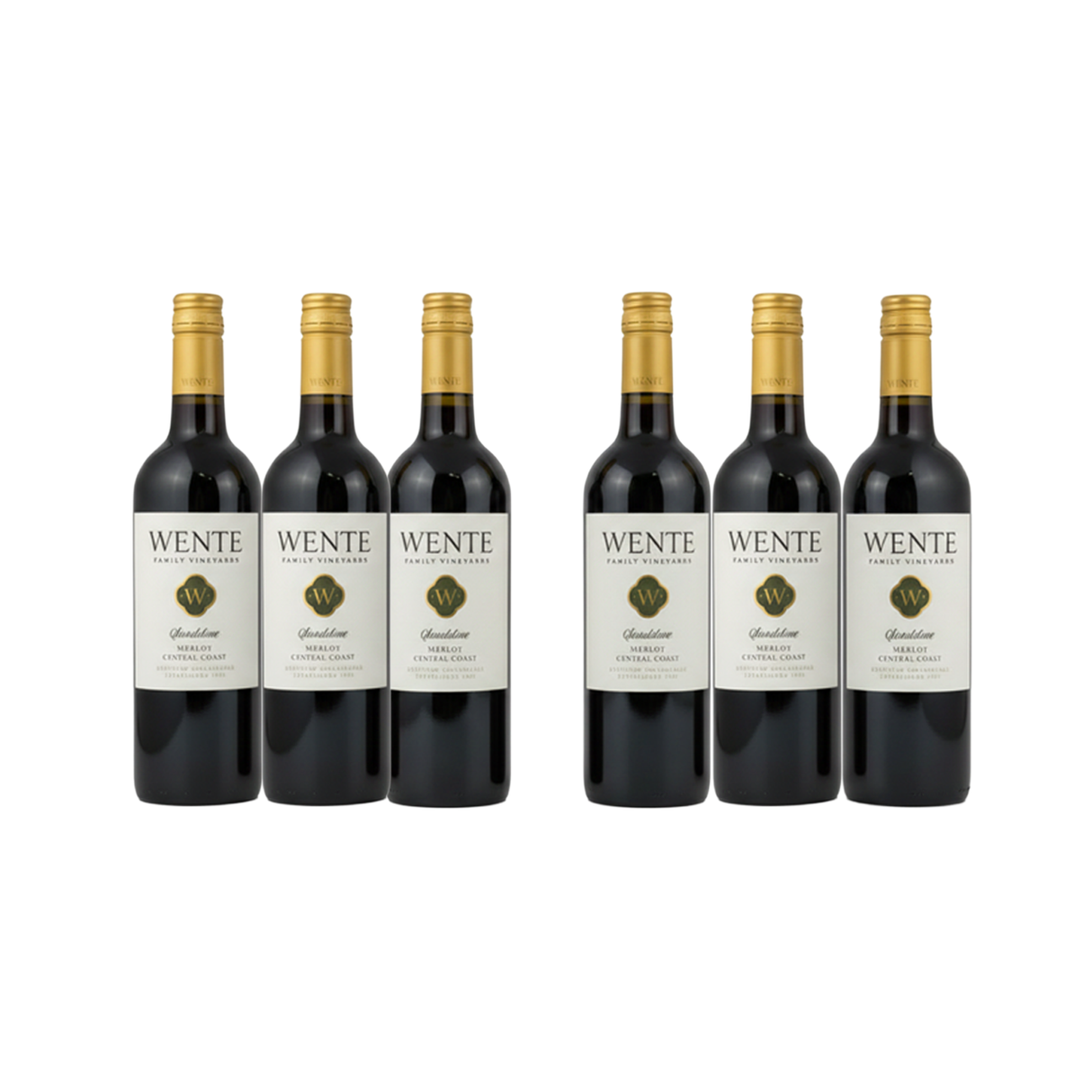 2021 Sandstone Merlot Wente Vineyards 6er Paket