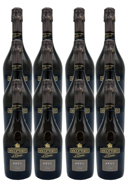 Spumante Brut  Rocca dei Forti 12er Paket