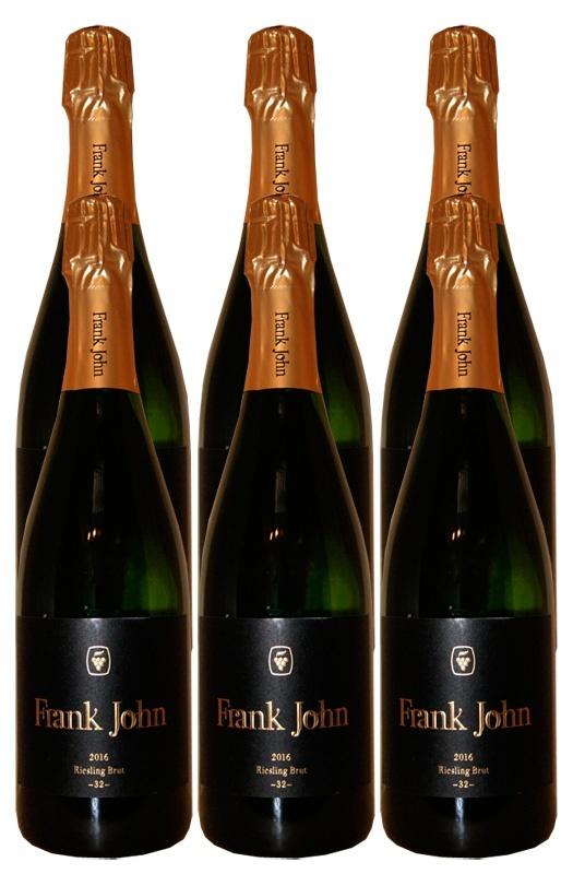 2016 Riesling Brut 32 Frank John 6 pack
