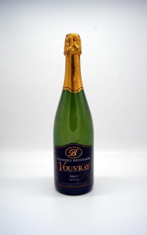 Vouvray Sparkling Brut Method Traditional -- Guide Hachtte des Vins 2024 Vignoble Brisebarre - Vouvray