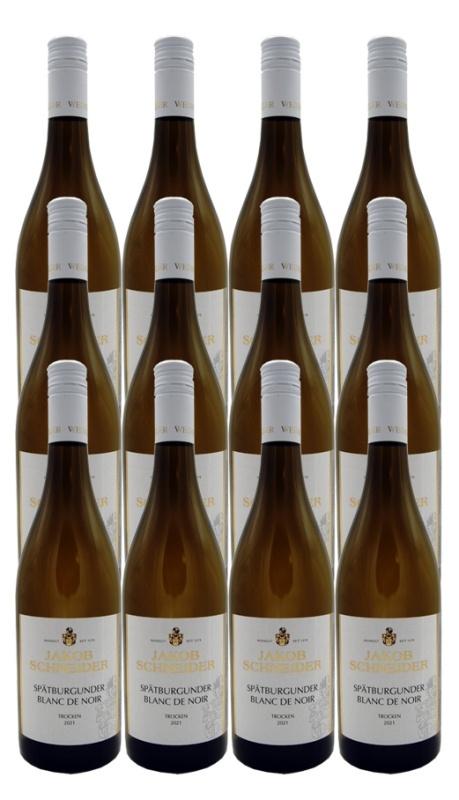 2024 Spätburgunder Blanc de Noir trocken Jakob Schneider 12er Paket