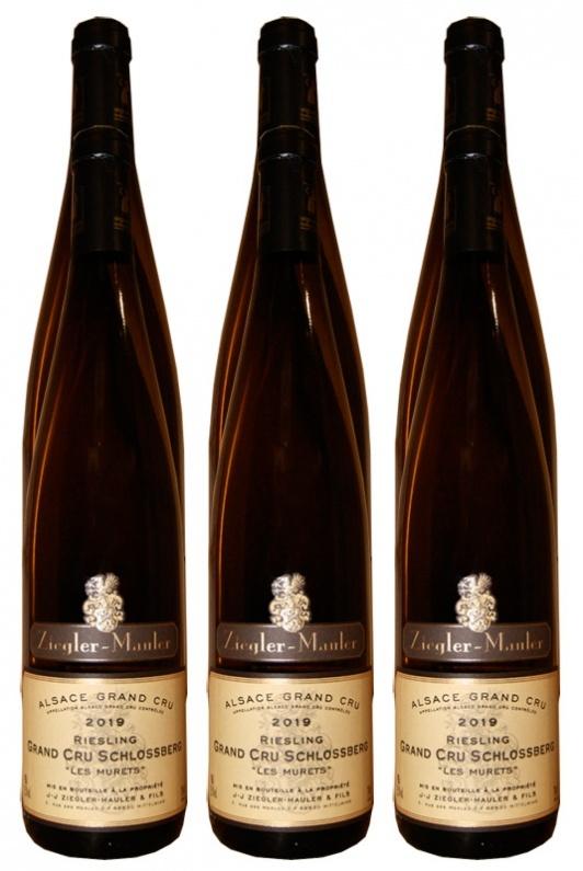 2019 Riesling Grand Cru Schlossberg Les Murets Ziegler - Mauler & Fils 6-pack