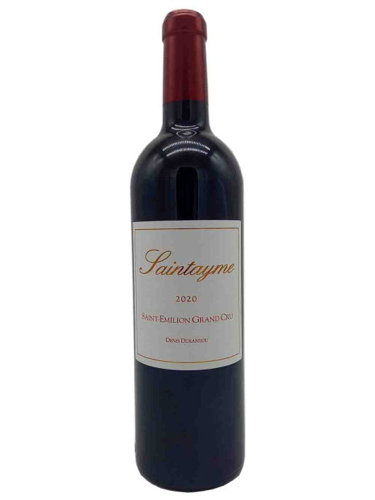 2020 St Emilion Grand Cru Chateau Saintayme
