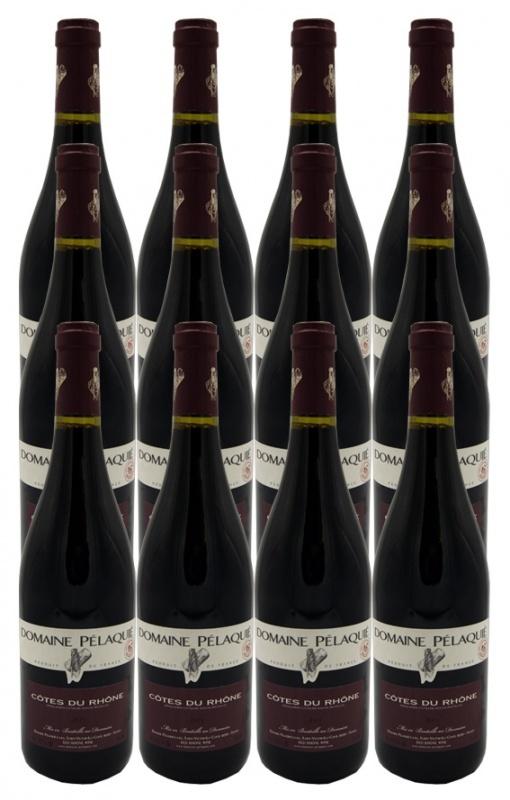 2021 Cotes du Rhone - Domaine Pelaquie - Pelaquie 12 pack