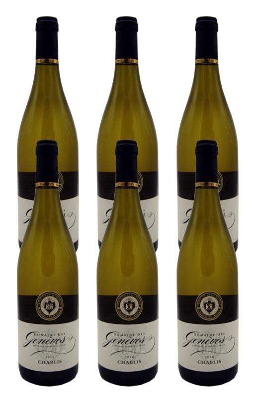 2022 Chablis - des Geneves Domaine des Geneves 6 pack