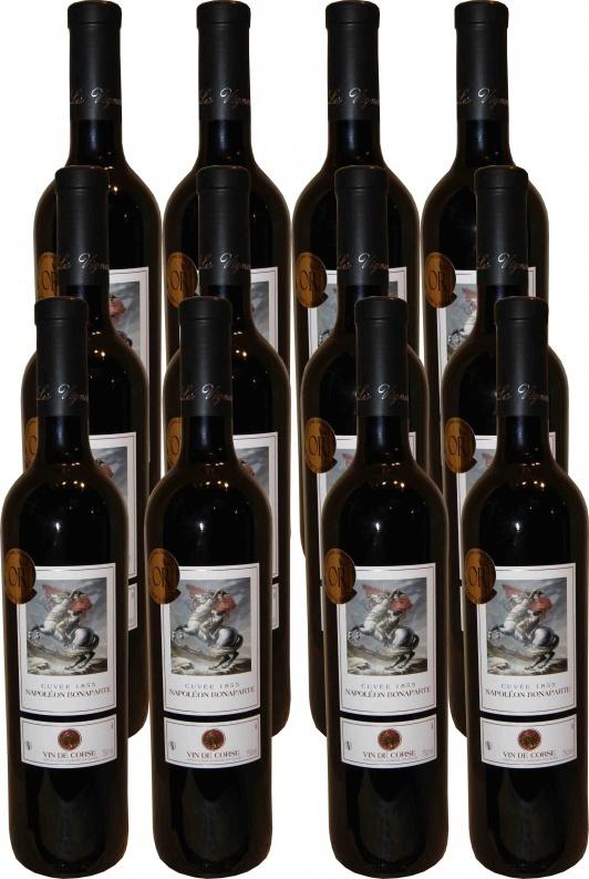 2016 Cuvée Napoléon Bonaparte - 100% Nielluciu Les Vignerons d´Aghione 12er Paket