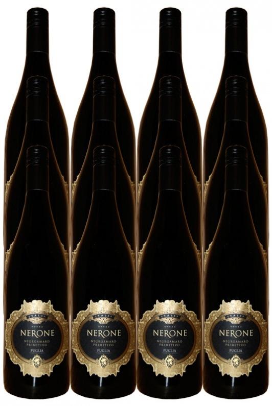 2023 Nerone Primitivo - Negroamaro Globus Wine 12er Paket