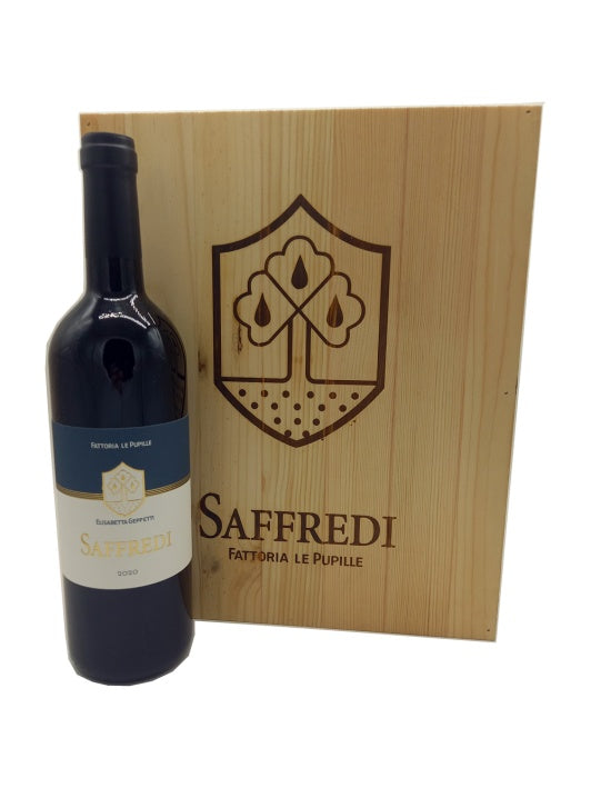 2020 Saffredi - in wooden box of 6 - Le Pupille