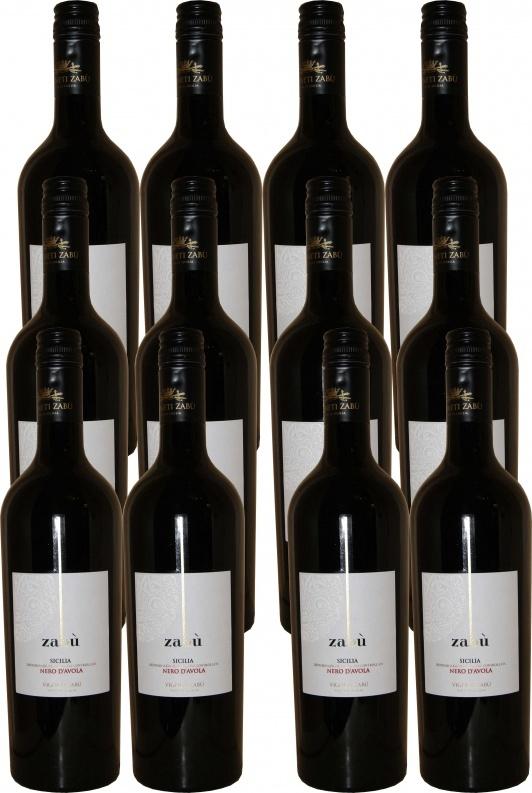 2021 Nero d´Avola Vigneti-Zabu-Farnese 12er Paket