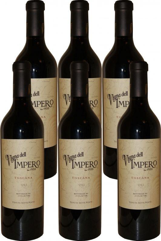 2013 Vinga dell´ Impero Valdamo di Sopra  Sette Ponti 6er Paket