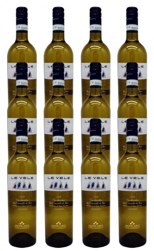 2024 Le Vele- Verdicchio dei Castelli di Jesi Moncaro 12er Paket