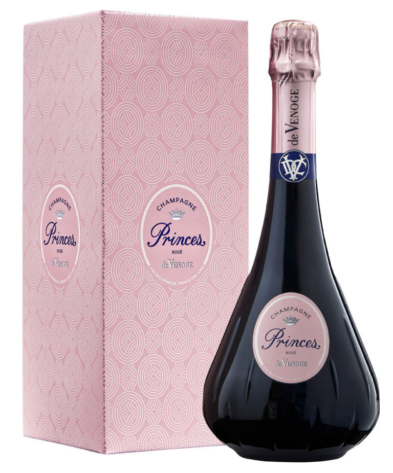 De Venoge Champagne Princesse Rose in Geschenkkarton