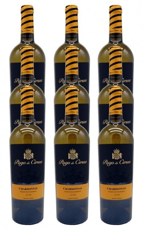 2018 Chardonnay Berrelfermented Pago de Cirsus 9 pack