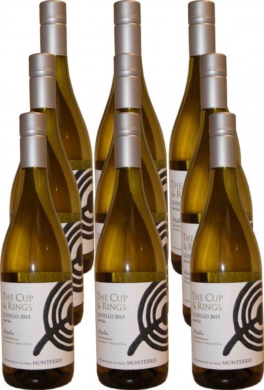2015 The Cup & Rings Godello El Escocés Volante - Monterrei 9 pack