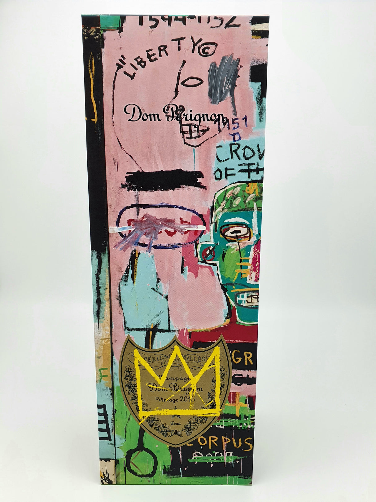 2015 Dom Pérignon: Vintage Jean-Michel Basquiat Special Edition Tribute to Jean-Michel Basquiat Collection 2015 Moet & Chandon