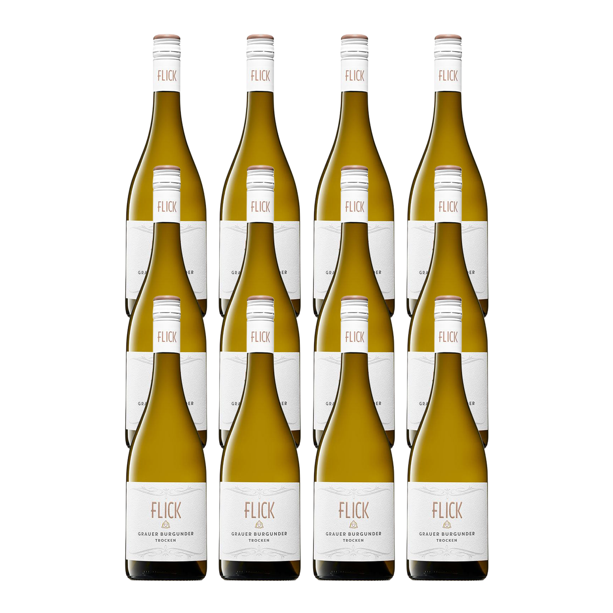 2024 Grauer Burgunder trocken Flick 12er Paket