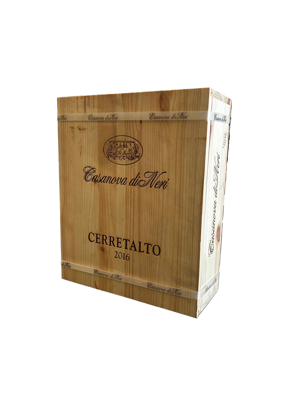 2016 Cerretalto Brunello di Montalcino 3er HOLZKISTE Casanova di Neri