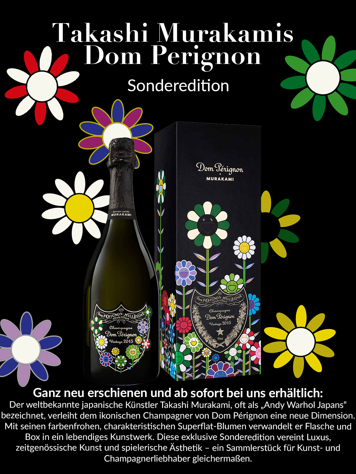 2015 Dom Perignon  Takashi Murakami Moet & Chandon