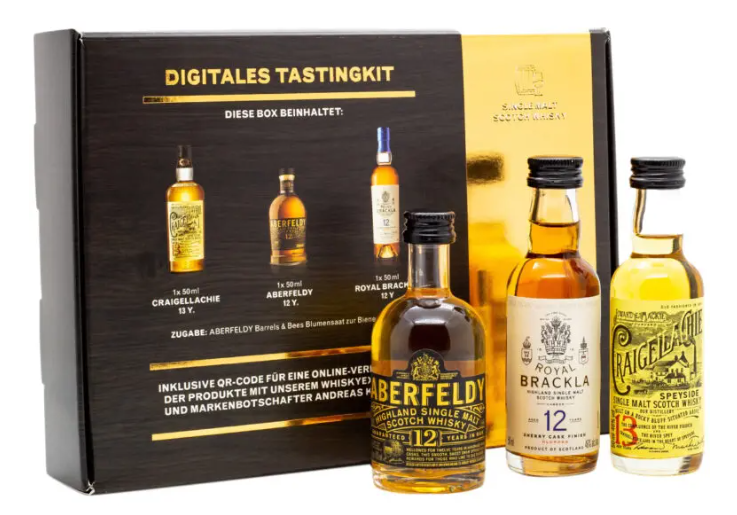 Digitales Tastingkit Singlemalt Scotich Whisky