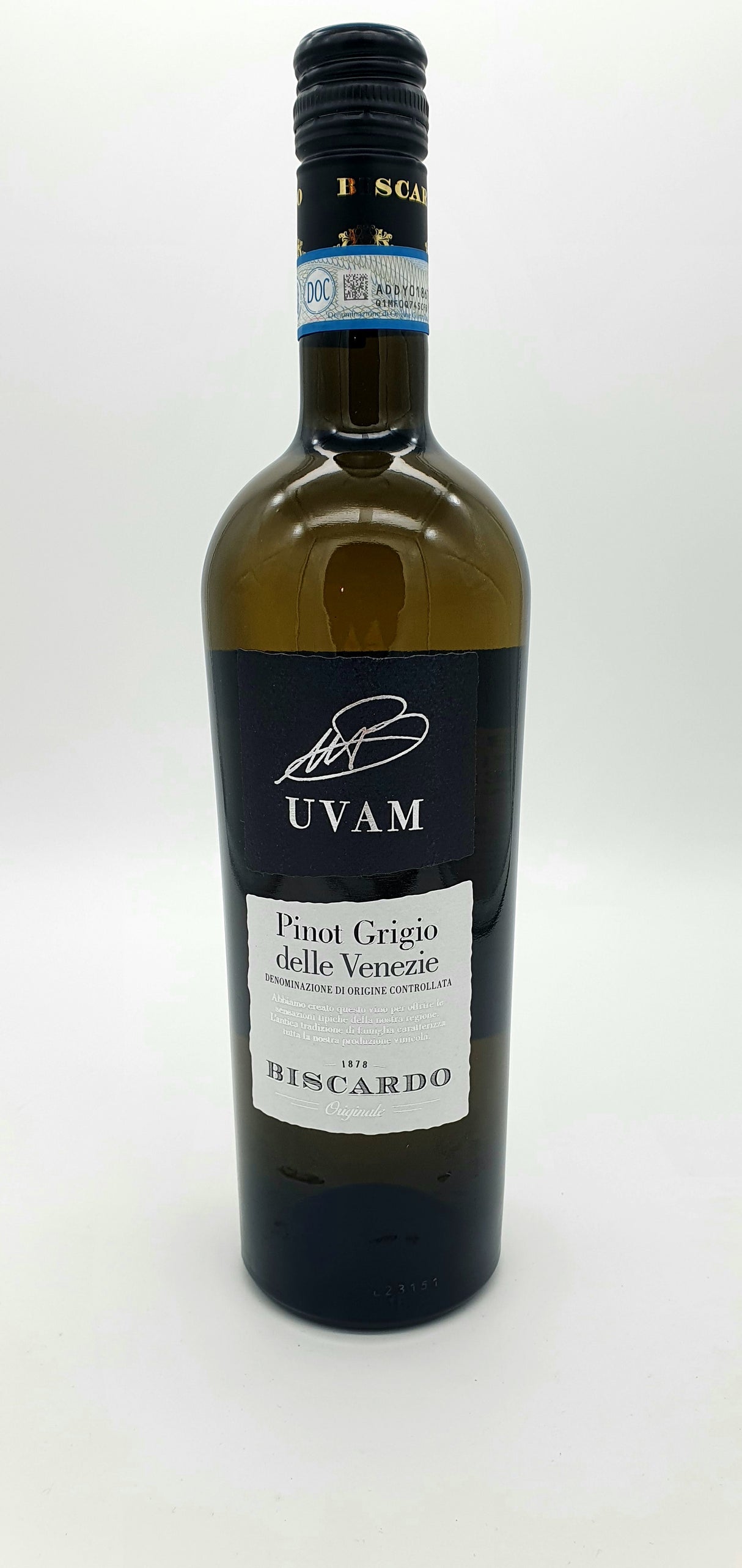 2022 Maurizio B Martino MBM Uvam Pinot Grigio