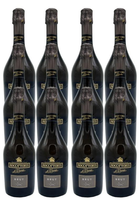 Spumante Brut  Rocca dei Forti 12er Paket