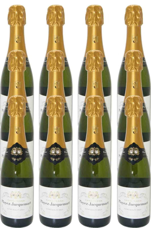 Champagne Extra Quality Brut 1/2 Flasche Champagne Ployez-Jacquemart 12er Paket