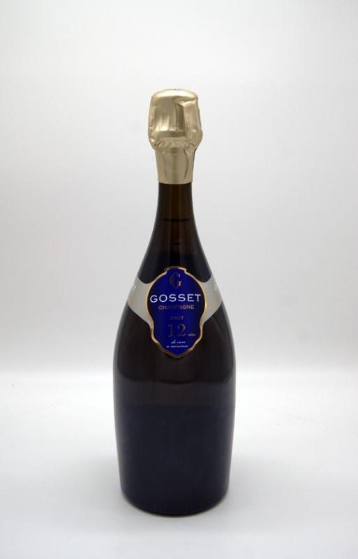 Gosset Champagne brut 12 ans de cave a minima Gosset Champagner