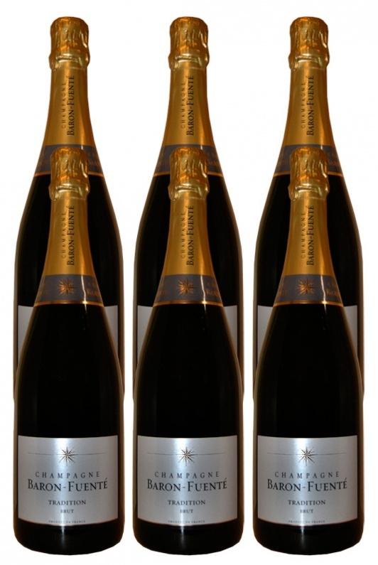 Baron Fuente Tradition Brut Champagne Baron Fuente 6 pack