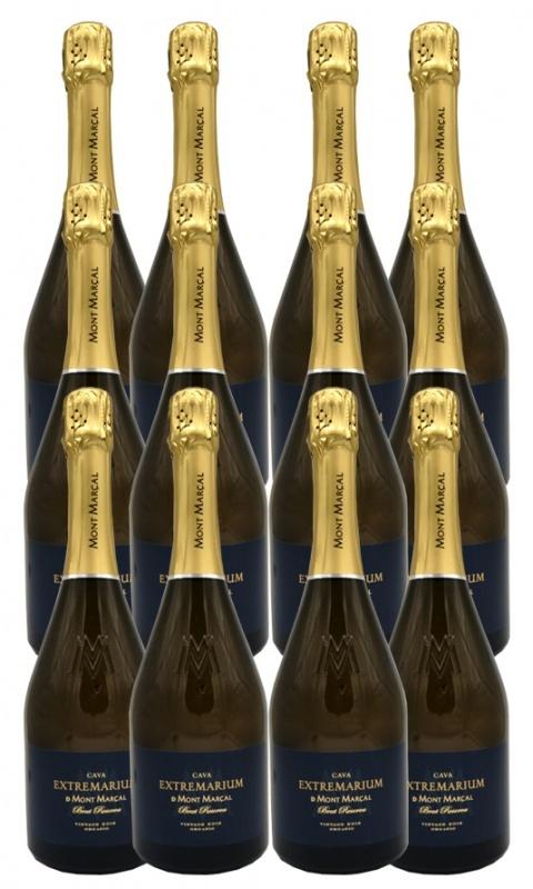 Cava Extremarium Mont Marcal Brut Reserva La Marca pack of 12