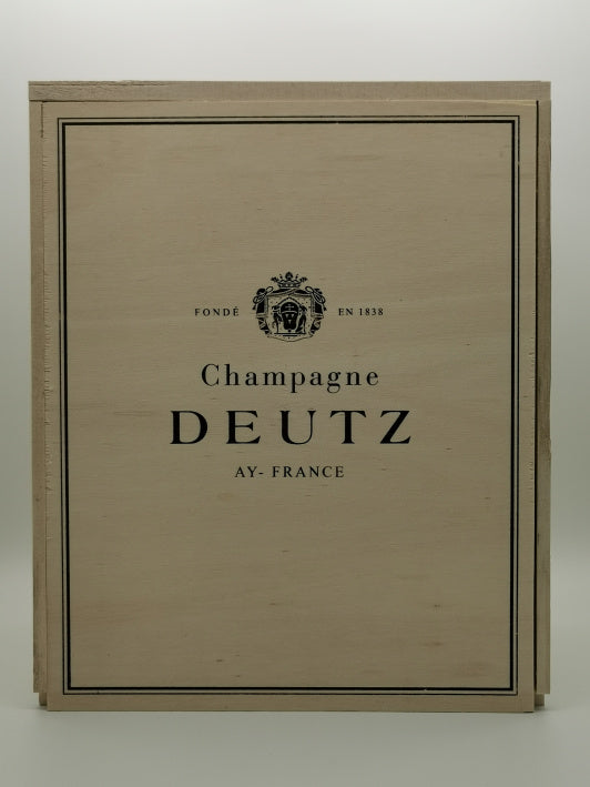 Deutz Champagner Brut Classic in Holzkiste 6er Paket