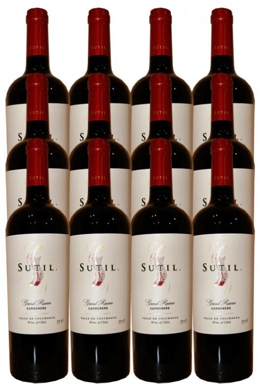 2019 Sutil Grand Reserve Cabernet Sauvignon Vina Sutil 12 Pack