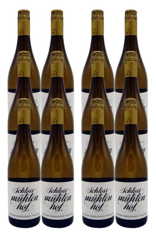 2023 Weisser Burgunder dry Schlossmühlenhof 12-pack