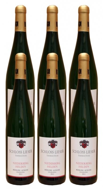 2011 Niederberg Helden Riesling Auslese Goldkapsel 6-pack