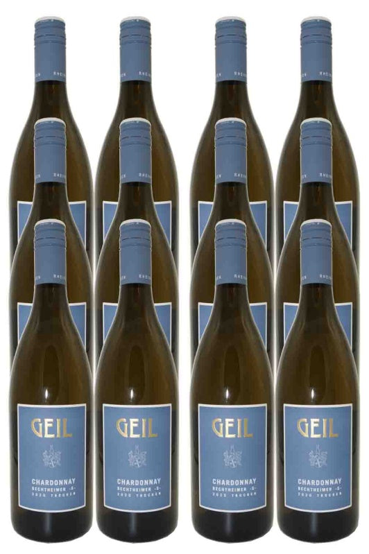 2020 Chardonnay -S- Bechtheimer dry Oekonomierat Johann Geil 12-pack