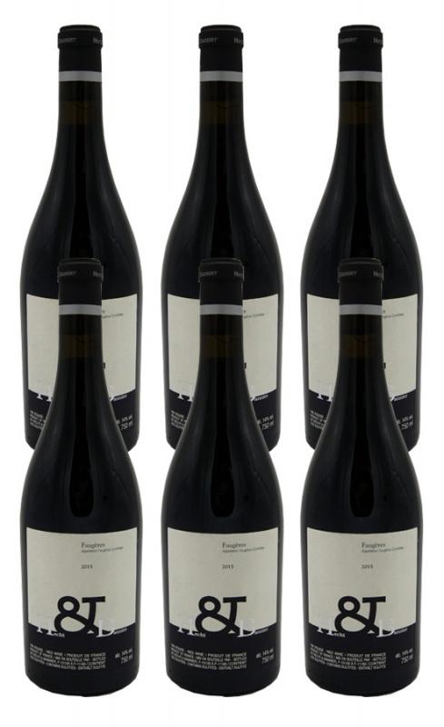 2015 Faugères A.O.C Hecht & Bannier 6er Paket