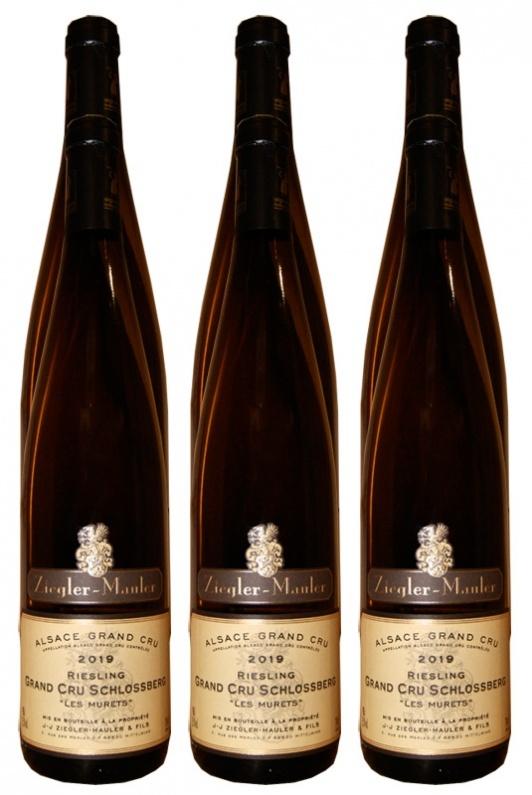 2019 Riesling Grand Cru Schlossberg Les Murets Ziegler - Mauler &amp; Fils 6-pack