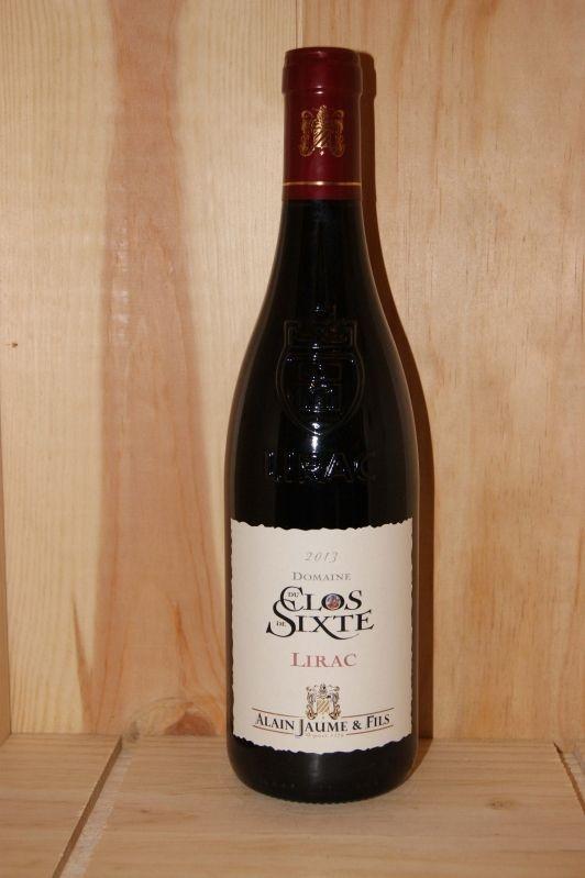 2020 Lirac -Clos de Sixte pack of 6 free delivery to Alain Jaume