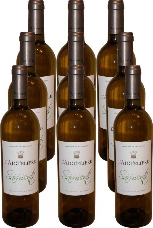 2017 Sarments Blanc Domaine L'Aigulière 9 pack