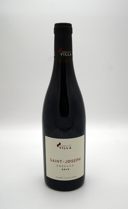 2019 Saint - Joseph Préface rouge Domaine Pierre Jean Villa