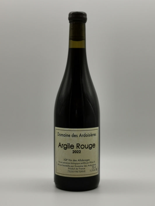 2022 Argile Rouge -Bio- Domaine des Ardoisieres