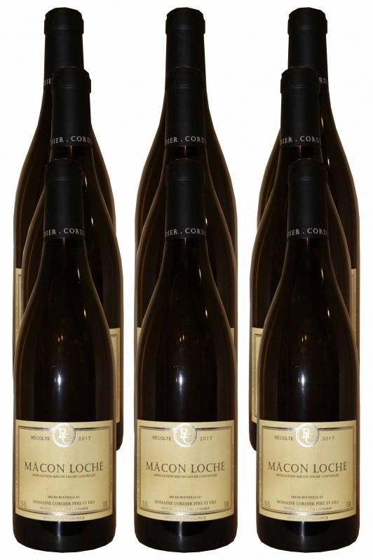 2017 Macon Loche Cordier Domaine Cordier Père et Fils 9 pack