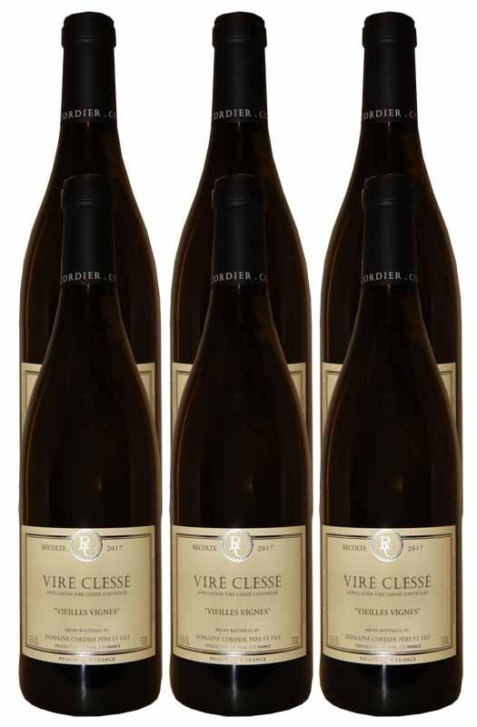 2017 VIRE CLESSE -Vieilles Vignes- Cordier Domaine Cordier Père et Fils 6-pack