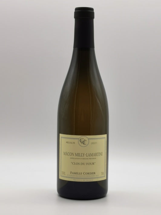 2021 Macon Milly Lamartine -Clos du Four- Domaine Cordier Père et Fils