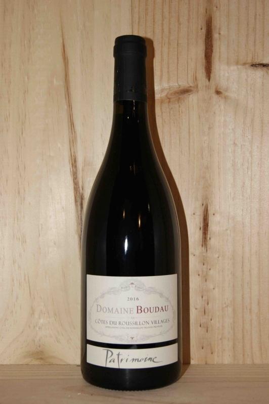 2016 Cuvée Patrimoine- Côtes du Roussillon Villages rouge Boudau