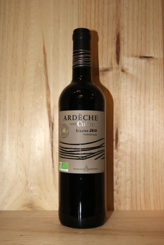 2018 notre Culture Reserve Ardèche Vignerons Ardéchois