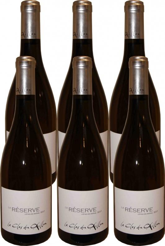 2017 Côtes du Rhône Blanc La Réserve Le Clos du Caillou 6 pack