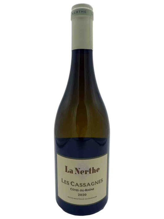 2021 Les Cassagnes blanc Cotes du Rhone Chateau La Nerthe