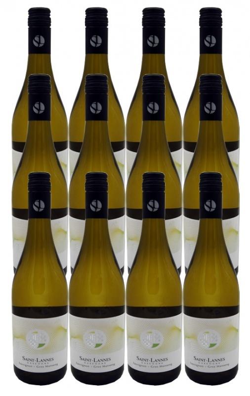 2019 Sauvignon- Gros Manseng - demi - sec--Coup de Coeur in the hachette 2021 Saint-Lannes